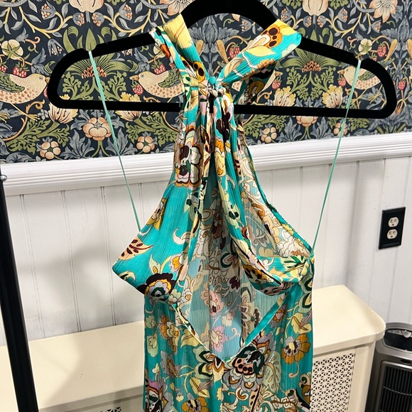 Zara long floral print dress - Picture 4 of 7